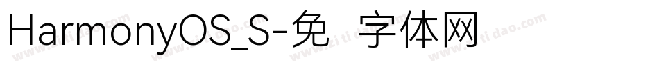 HarmonyOS_S字体转换