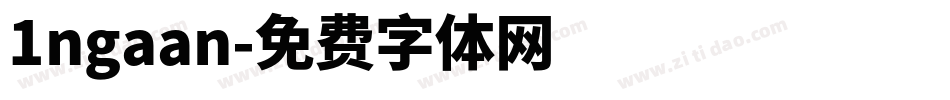 1ngaan字体转换
