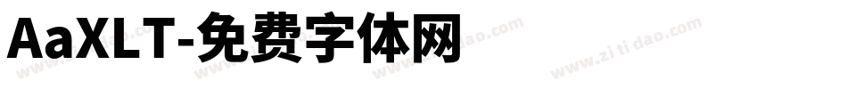 AaXLT字体转换