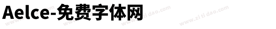 Aelce字体转换
