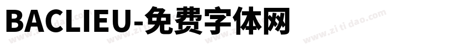 BACLIEU字体转换