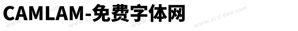 CAMLAM字体转换