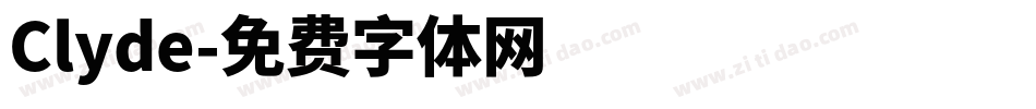 Clyde字体转换