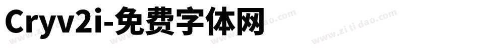 Cryv2i字体转换