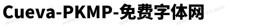 Cueva-PKMP字体转换