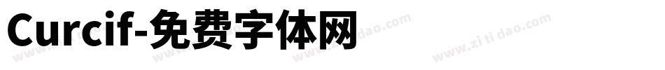 Curcif字体转换