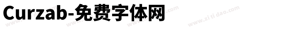 Curzab字体转换
