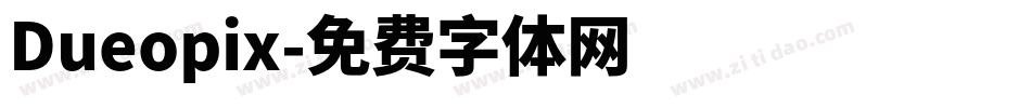 Dueopix字体转换