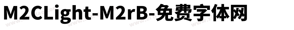 M2CLight-M2rB字体转换