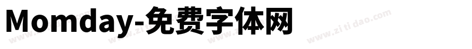 Momday字体转换