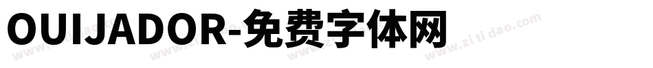 OUIJADOR字体转换