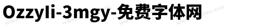 OzzyIi-3mgy字体转换