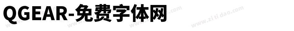 QGEAR字体转换