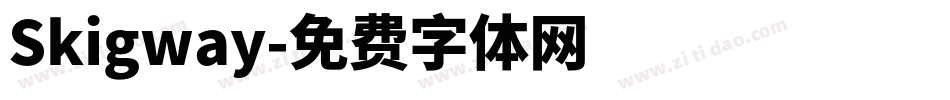Skigway字体转换