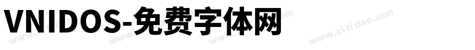 VNIDOS字体转换