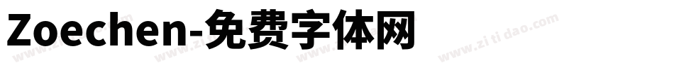 Zoechen字体转换