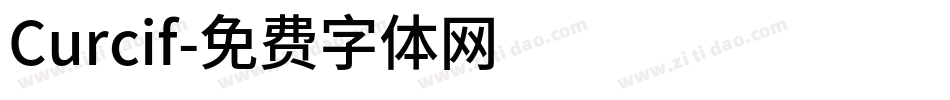 Curcif字体转换