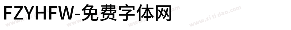 FZYHFW字体转换
