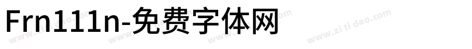 Frn111n字体转换