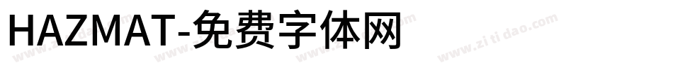 HAZMAT字体转换