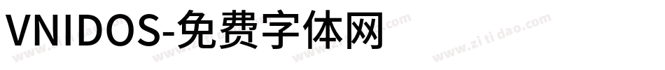 VNIDOS字体转换