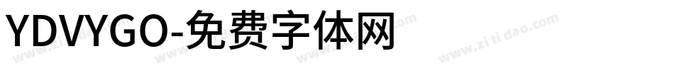 YDVYGO字体转换