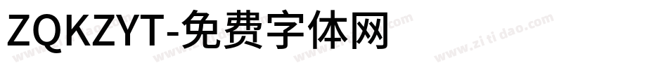 ZQKZYT字体转换