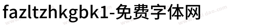 fazltzhkgbk1字体转换