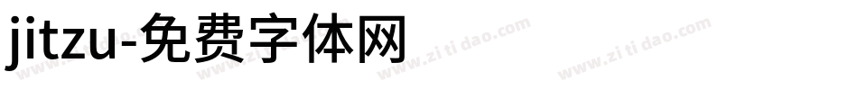 jitzu字体转换