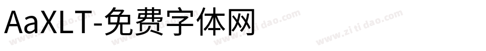 AaXLT字体转换