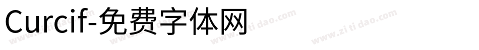 Curcif字体转换