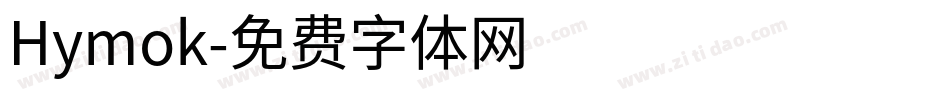 Hymok字体转换
