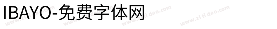 IBAYO字体转换