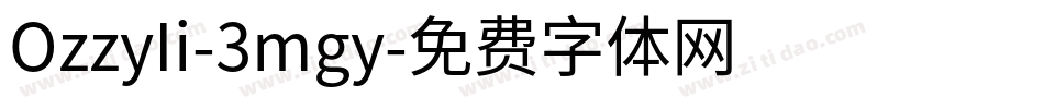 OzzyIi-3mgy字体转换