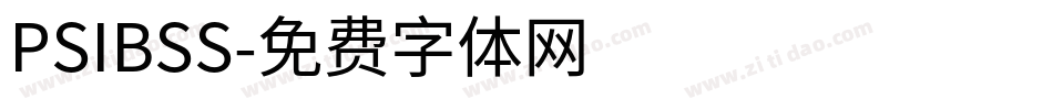PSIBSS字体转换