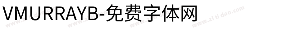 VMURRAYB字体转换