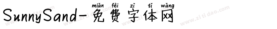 SunnySand字体转换