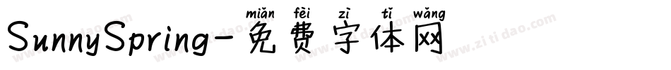 SunnySpring字体转换