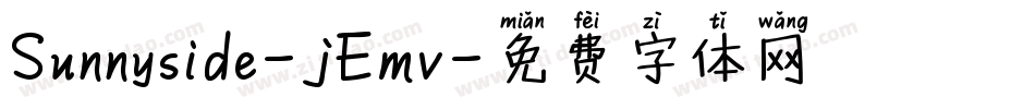 Sunnyside-jEmv字体转换