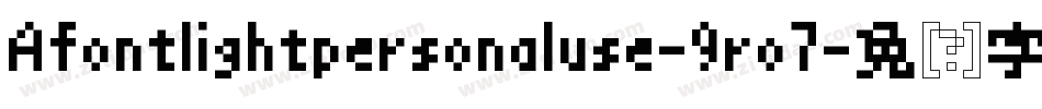 Afontlightpersonaluse-9ro7字体转换