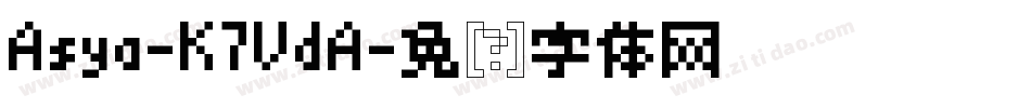 Asya-K7VdA字体转换