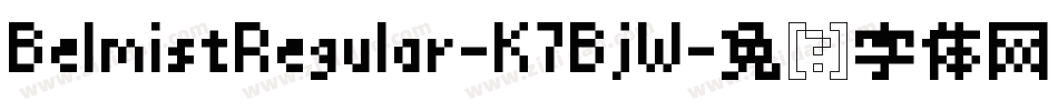 BelmistRegular-K7BjW字体转换