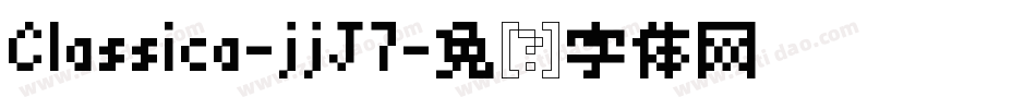 Classica-jjJ7字体转换