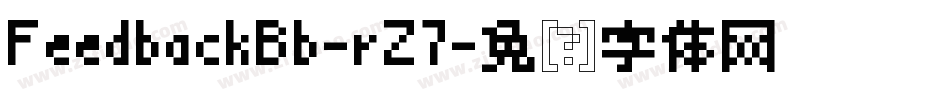FeedbackBb-rZ7字体转换