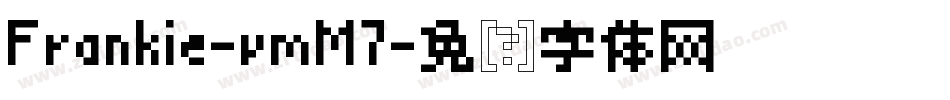 Frankie-vmM7字体转换