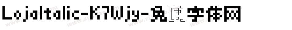 LojaItalic-K7Wjy字体转换