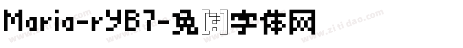 Maria-rYB7字体转换