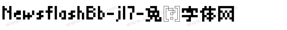 NewsflashBb-jl7字体转换