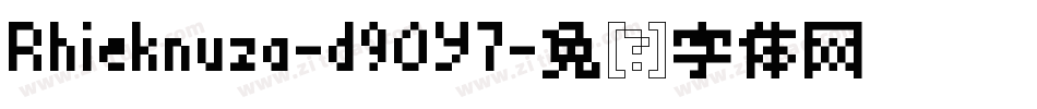 Rhieknuza-d9OY7字体转换