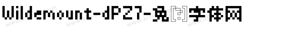 Wildemount-dPZ7字体转换